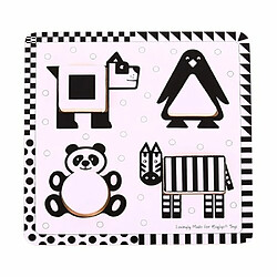 Bigjigs Toys Puzzle d'animaux en noir et blanc