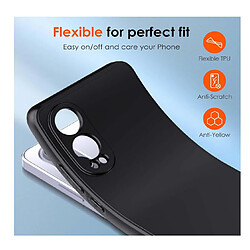 Htdmobiles Coque pour OnePlus Nord CE4 Lite 5G - housse etui silicone gel fine + film ecran - NOIR