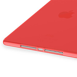 Acheter Okuli Transparent Étui Silicone Coque Housse Case Cover pour Apple iPad Mini 4 & Mini 5 en Rouge