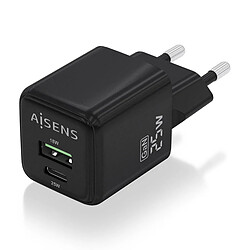 Chargeur mural Aisens ASCH-25W2P015-BK Noir 25 W (1 Unité)