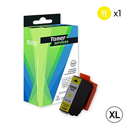 TONER SERVICES Compatible Epson 202XL - Kiwi Cartouche Jaune C13T02H44010 (T02H4)