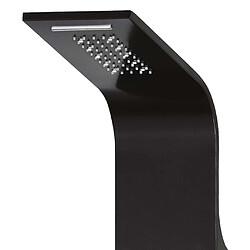 Acheter vidaXL Panneau de douche aluminium 20x44x130 cm noir