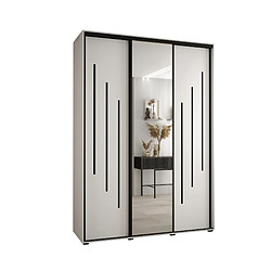 Abiks Meble Armoire DAVOS 9 À Portes Coulissantes 235,2/170/60 3 Portes