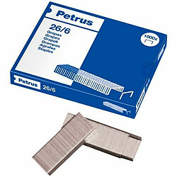 Agrafes Petrus 26/6 6 mm (20 Unités)