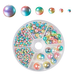 564PCS 3/4/6/8/10 / 12mm Faux ABS Perles De Nacre Pour La Fabrication De Bijoux G