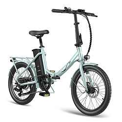 Vélo électrique FAFREES F20 Lasting - Moteur 250W Batterie 36V18.2Ah Assisted Autonomie 120KM Frein à Disque Mécanique - Vert