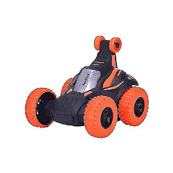 Universal Voiture de cascade à basculement électrique pour enfants avec de la musique de rotation à 360 ° (orange)