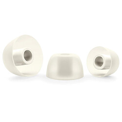 OKULI 12 x Écouteurs en Silicone Embouts d'oreilles pour Jabra Elite 3, 5, 7, 65t, 75t Casque Écouteurs en Blanc