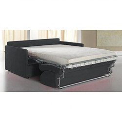 Avis Inside 75 Canapé lit 4 places SUN convertible EXPRESS 160cm microfibre gris matelas épaisseur 16cm