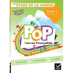 Pop parcours personnalisés, étude de la langue : cycle 3, CM1, CM2, 6e - Occasion