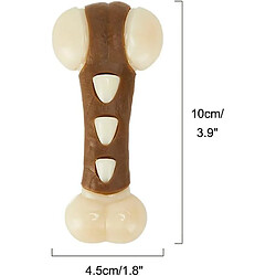 Acheter Jouets d'os de Chien, jouets de dentition de chien de saveur de boeuf en nylon Pour de Grands Chiots Moyens Petits