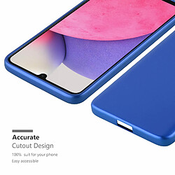 Cadorabo Coque Samsung Galaxy A33 5G Etui en Bleu pas cher