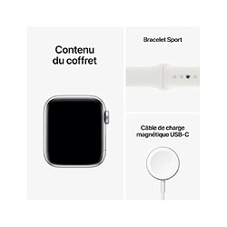 Montre connectée Apple Watch SE GPS + Cellular 40mm Silver