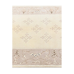 Vidal Tapis de laine 183x122 beige Darya pas cher