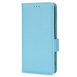 Etui en PU texture litchi, antichoc avec support, bleu clair pour votre Ulefone Armor 11T 5G/Armor 11 5G