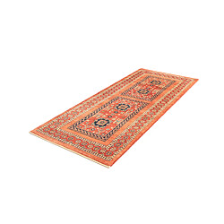 Avis Vidal Tapis de couloir en laine 203x82 rouge Kashkuli