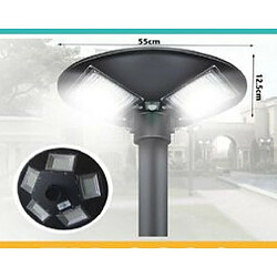 Avis Tradex DE RUE JARDIN TWILIGHT UFO PANNEAU SOLAIRE LED 500W TX-8091