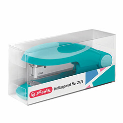 Herlitz 50025435 Agrafeuse N°24/6 Ergonomie Petite taille Turquoise