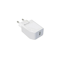 Pack Muvit For Change Chargeur + Câble USB C 1.2m Blanc