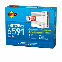 Acheter Silicon-Power AVM Fritz! Box 6591 Câble sans fil AC + N Router DOCSIS 3.1 Câble de répondeur modem