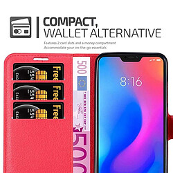 Acheter Cadorabo Coque Xiaomi Mi A2 LITE / RedMi 6 PRO Etui en Rouge