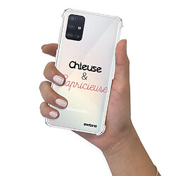 Coque Samsung Galaxy A51 5G anti-choc souple avec angles renforcés transparente Chieuse et Capricieuse Evetane pas cher