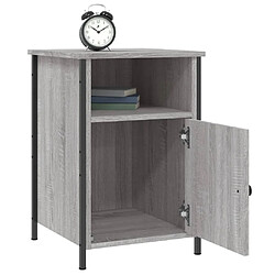 Acheter Maison Chic Lot de 2 Tables de chevet - Tables de Nuit sonoma gris 40x42x60cm bois d'ingénierie