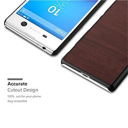 Avis Cadorabo Coque Sony Xperia M5 Etui en Marron