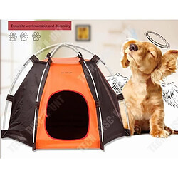 niche tente chien interieur exterieur pliable chat pour petite taille coussin isolé fermeture design cage animaux de compagnie