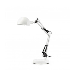 faro Lampe de bureau blanche Baobad 1 ampoule