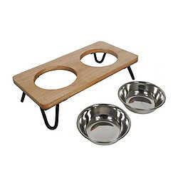 Avis Rosewood Diner double en bois - 350 ml X 2