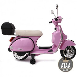 Acheter Ataa Moto VESPA officiel 12v électrique pour enfants licence Piaggio