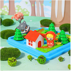 Universal Petit Chaperon Rouge Enfant Bloc Coloré QI Entraînement Smart Challenge Jeu de planche Éducation Smart Jouet pour Enfant | Puzzle