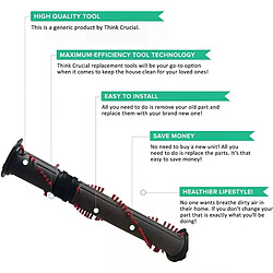 Rouleau de brosse de remplacement et 2 ceintures DC17, adapté aux pièces 911961 – 01 et 911710 01, conçu pour Dyson DC17 Animal Vacuum