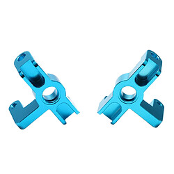 2 Pièces En Métal Avant Direction Tasses Ensemble Pour Wltoys 144001 RC Voiture Pièces De Rechange Bleu