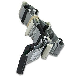 Câble Nappe 7x SCSI 68-Pin IBM FOXCONN 25P6294 FRU 25P6310 Terminator Adapter - Occasion