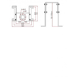 Support moteur Brushless (grand) - Pichler