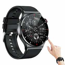 Avis Qw33 Montre Intelligente Hommes Femmes Surveillance De La Pression Artérielle Bluetooth Smartwatch Pour Android Ios Noir