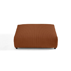 Avis Lisa Design Garance - grand pouf modulable - en velours côtelé