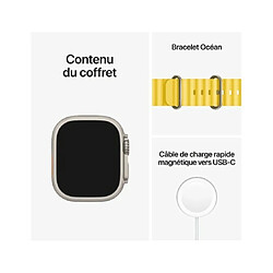 Acheter Montre connectée Apple Watch Ultra GPS + Cell, 49mm TI YELL OB-BNL