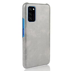 Avis Wewoo Coque Pour Huawei Honor V30 Shockproof Litchi Texture PC + PU Case Gris