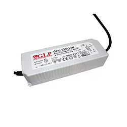 Alimentation LED DC12V 150W 12,5A Étanche IP67 GLP