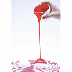 Scrapcooking Glaçage goût fruité effet miroir rouge 300 g