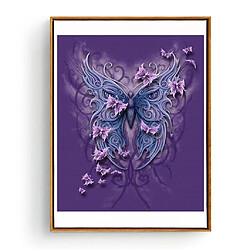 Acheter pleine perceuse diamant peinture animaux photos pour la décoration intérieure papillon violet