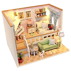 maison de poupées en bois miniature fabriqué diy