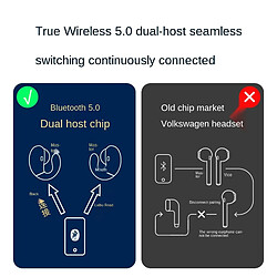 Avis Universal Écouteurs sans fil Bluetooth, affichage numérique Touch 5.0 Entendu binaural Mini écouteurs sans fil Écouteurs étanches