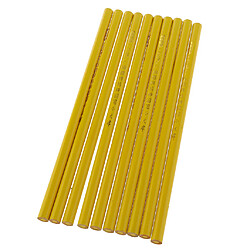 20 Pcs Couturière Tissu Tailleur Craie Couture Marque Crayons Ensemble Noir + Jaune pas cher