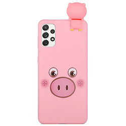 Coque en TPU antichoc, anti-rayures, motif mini poupée cochon rose pour votre Samsung Galaxy A33 5G