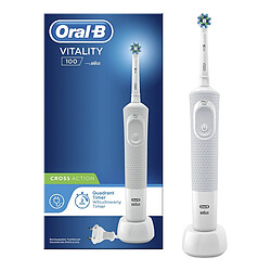 Avis Brosse à dents électrique Oral-B Cross Action Blanc