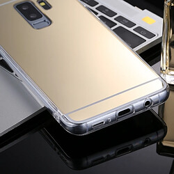 Wewoo Coque or pour Samsung Galaxy S9 + acrylique + TPU galvanoplastie miroir protecteur étui de protection arrière pas cher